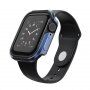 Wiwu Издръжлив калъф за Apple Watch 44mm - син