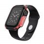 Wiwu Издръжлив калъф за Apple Watch 44mm - червен