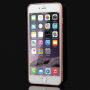 Елегантен кейс с блестящи камъчета за Apple iPhone 6S Plus / 6 Plus - златно розов на цветя