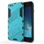 Устойчив защитен кейс със стойка за iPhone 6 Plus / 6S Plus - син