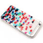 Калъф за Apple iPhone 6 / 6S - бял с гравирани сърца