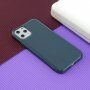 Защитен силиконов кейс за iPhone 11 Pro Max - синьо-сив