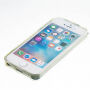 Защитен кейс с плаващи пайети за Apple iPhone SE (2016) / 5S / 5 - сини сърчица