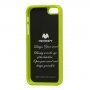 MERCURY GOOSPERY защитен блестящ кейс за iPhone 5 / 5S / SE (2016) - зелен