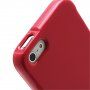 MERCURY GOOSPERY защитен блестящ кейс за iPhone 5 / 5S / SE (2016) - тъмнорозов