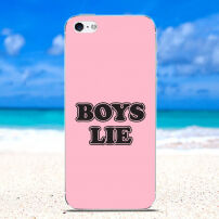 Кейс от мека пластмаса за Apple iPhone SE (2016) / 5S / 5 - Boys lie