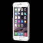 Защитен кейс с плаващи пайети за Apple iPhone 6 / 6S - светлосини пайети