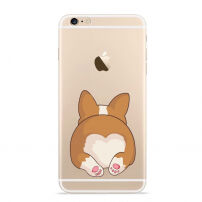 Кейс от мека пластмаса за Apple iPhone 6 / 6S - корги
