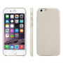 Изключително тънък кейс от мека пластмаса за Apple iPhone 6 Plus / 6S Plus - бежов
