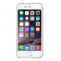 Изключително тънък кейс от мека пластмаса за Apple iPhone 6 Plus / 6S Plus - бежов