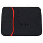 Двустранно неопреново покритие за iPad да 13" / MacBook да 14" - червено / черен