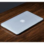 LENTION матов калъф за MacBook Air 13" (model A1369 / A1466) - бял
