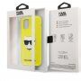Karl Lagerfeld Choupette Head кейс за iPhone 12 Pro Max - неоново жълт