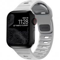 Nomad Sport Strap силиконова каишка за Apple Watch Ultra 49mm / 46mm / 45mm / 44mm / 42mm - сив