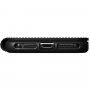 Nomad Rugged Folio кожен флип калъф с MagSafe за iPhone 12 / 12 Pro - черно