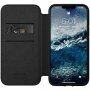 Nomad Rugged Folio кожен флип калъф с MagSafe за iPhone 12 Pro Max - черно