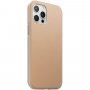 Nomad Rugged кожен кейс с MagSafe за iPhone 12 Pro Max - естествен