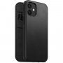 Nomad Rugged Folio кожен флип калъф с MagSafe за iPhone 12 mini - черно