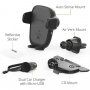 iOttie AutoSense Wireless стойка за вентилационната решетка / CD слот с безжично зареждане за iPhone - черен