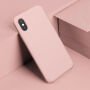 BASEUS защитен силиконов калъф за Apple iPhone XS / iPhone X - розова