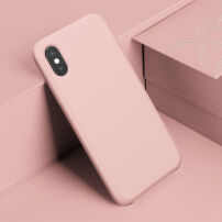 BASEUS защитен силиконов калъф за Apple iPhone XS / iPhone X - розова