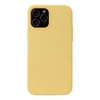 Силиконов кейс за iPhone 12 / 12 Pro - жълт