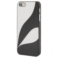 Защитен пластмасов кейс за Apple iPhone 5 / 5S / SE (2016) - черно / бял
