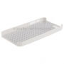 Защитен пластмасов кейс за Apple iPhone 5 / 5S / SE (2016) - бял / черен