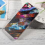 Защитен кейс от мека пластмаса за Apple iPhone 5 / 5S / SE (2016) - галактика