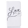 Калъф със стойка и слотове за карти за Apple iPhone SE (2020/2022) / 8 / 7 - Love