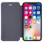 NILLKIN защитен флип калъф за Apple iPhone XS / iPhone X - черно
