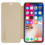NILLKIN защитен флип калъф за Apple iPhone XS / iPhone X - златно