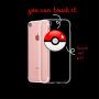 Pokemon Go кейс с 3D Покемон топчета за Apple iPhone 8 / 7