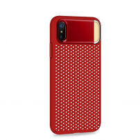 JOYROOM кейс със стойка за Apple iPhone XS / iPhone X - червен
