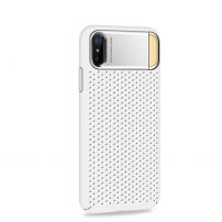 JOYROOM кейс със стойка за Apple iPhone XS / iPhone X - бял
