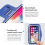 Haweel спортен калъф за ръка с джоб за ключове за iPhone - тъмно син