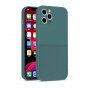 Защитен кейс с джоб за карти за iPhone 12 Pro Max - цвят петрол