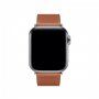 Кожена каишка за Apple Watch Ultra 49mm / 46mm / 45mm / 44mm / 42mm - кафява