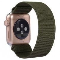 Найлонова каишка за Apple Watch Ultra 49mm / 46mm / 45mm / 44mm / 42mm - маслини