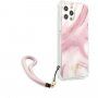 Guess Marble кейс за iPhone 12 Pro Max - розов
