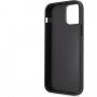 Guess Saffiano Big 4G Metal Logo кейс за iPhone 12 Pro Max - черен