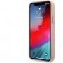 Guess Saffiano Big 4G Metal Logo кейс за iPhone 12 Pro Max - розов