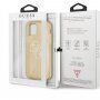Guess Big 4G Full Glitter кейс за iPhone 12 Pro Max - златен