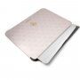 Guess 4G Metal Logo калъф за iPad Pro 12,9" / MacBook до 14" - розова