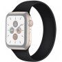 Силиконова каишка за Apple Watch 42mm / 41mm / 40mm / 38mm - S - черен
