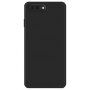Силиконов защитен кейс с прави ъгли за iPhone 7 Plus / 8 Plus - черен