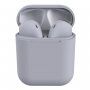 InPods 12 безжични bluetooth слушалки с калъф за зареждане за устройства на Apple - сива
