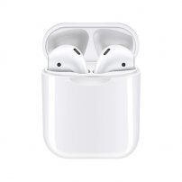 i18 TWS безжични слушалки с калъф за зареждане за устройства на Apple - бяла