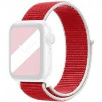 Найлонова каишка с велкро за Apple Watch Ultra 49mm / 46mm / 45mm / 44mm / 42mm - Дания