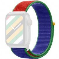 Найлонова каишка с велкро за Apple Watch 42mm / 41mm / 40mm / 38mm - Южноафриканска република
